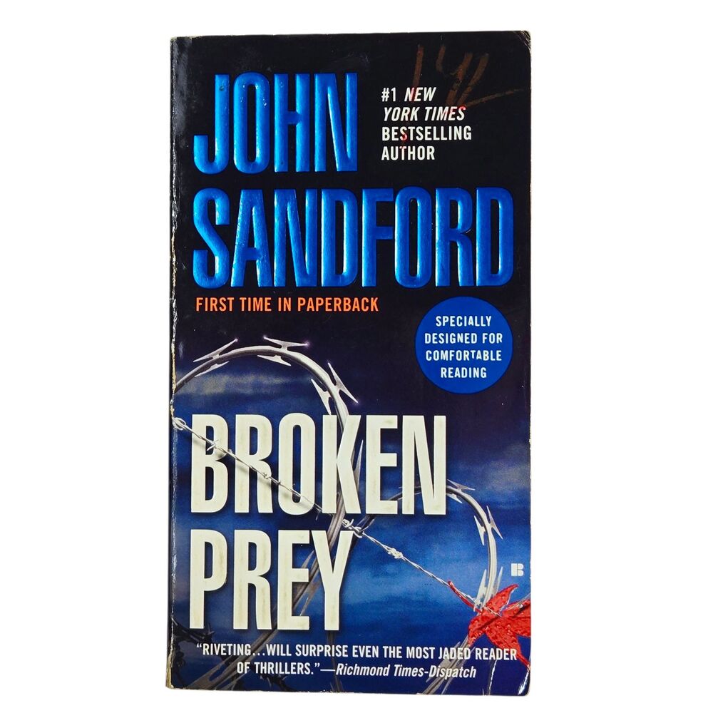 Broken Prey by John Sandford - Paperback - Designed for Comfortable Reading